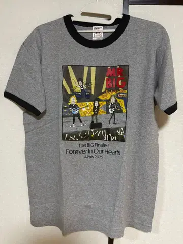 MR.BIG 티셔츠 L 사이즈 그레이