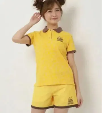 사만다 타바사 UNDER25 포켓몬 피카츄 골프 피케 셔츠 팬츠