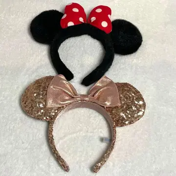미니 마우스 머리띠 노멀 미니 스팽글 미니