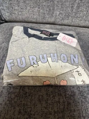 치이카와 파크 링거 T셔츠 헌책방 멜란지 그레이