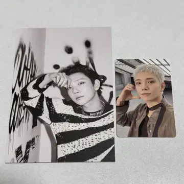 SEVENTEEN LP 조슈아 트레이딩 카드 엽서