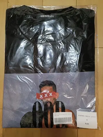 RIZIN x GOD SELECTION XXX 크레벨 T셔츠 M 블랙