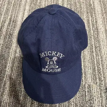 디즈니 미키마우스 네이비 계열 캡