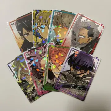 괴수 8호 최강 점프 부록 대원상 카드