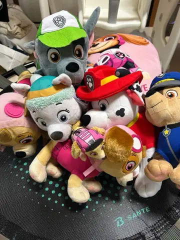 파우 패트롤 봉제 인형 세트