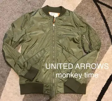 monkey time MA-1 타입 블루종 카키