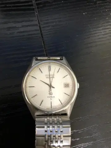 SEIKO 세이코 타입 2 7122-8000 쿼츠 손목시계 빈티지