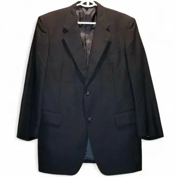 DURBAN 테일러드 자켓 스트라이프 패턴 남성용 네이비