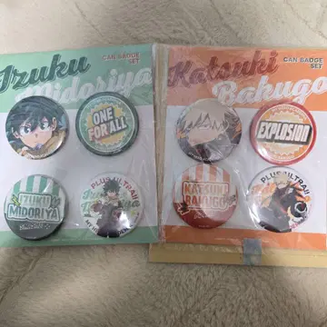 히로아카 미도리야 이즈쿠 바쿠고 카츠키 캔뱃지 세트