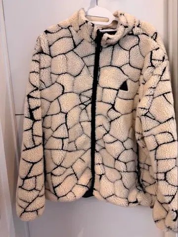 HUF 크랙 패턴 플리스 자켓 XL