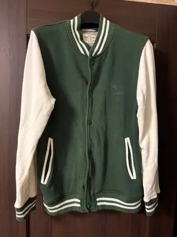 COEN 바시티 자켓 그린 L 사이즈