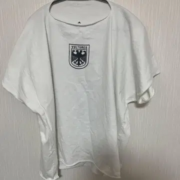 VULTURES 오버 사이즈 T셔츠 화이트