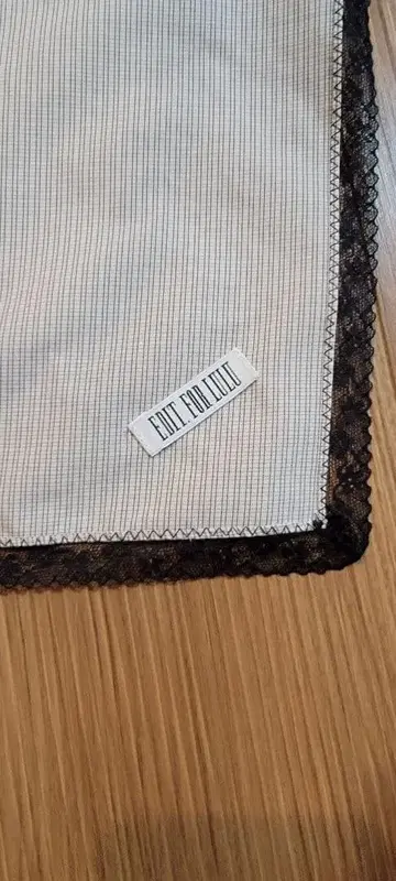 EDIT.FOR LULU 스트라이프 스카프 내추럴