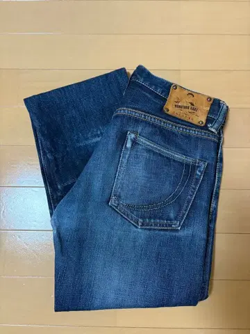 모모타로JEANS 구리단 타이트 스트레이트 W28
