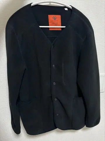 URCH RNA 블랙 플리스 가디건