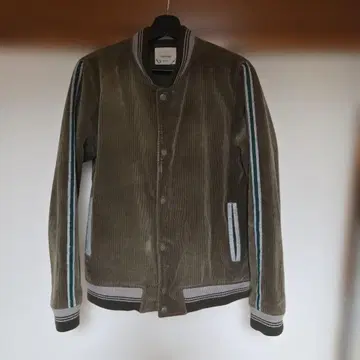 WHIZ 코듀로이 블루종 바시티 자켓