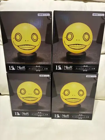 NieR 15th Anniversary 룸 라이트 에밀 4개 세트