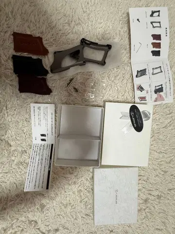 렉서스 알루미늄 케이스 가죽 그립 세트