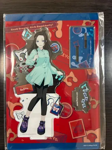 뱅드림 레이야 아크릴 스탠드&클리어 파일