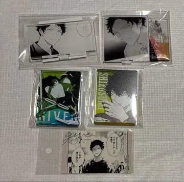 기븐전 야기 겐준 아크릴 블록 만화 아크릴 스탠드 스티커