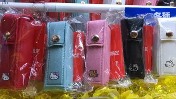 다이토 한정판 헬로키티 립 케이스 컴플리트