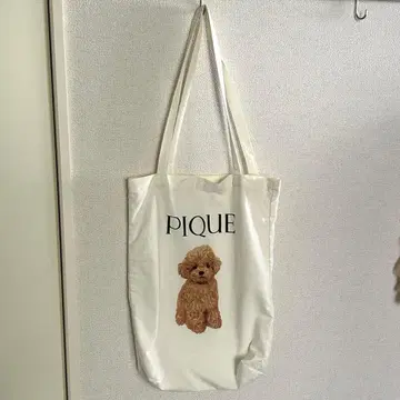 젤라또피케 토이 푸들 토트백