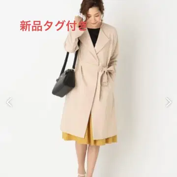 택 포함 새상품 베이지 트렌치코트