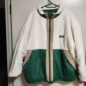 VANS 리버서블 보아 자켓 나일론 자켓 블루종 점퍼