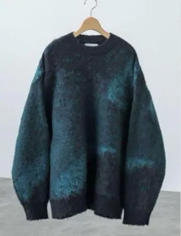 WYM MOHAIR BLEND JACQUARD SHAGGY KN