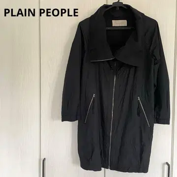 플레이인 피플 블랙 모즈 코트 발수 여성용 브랜드 의류 3