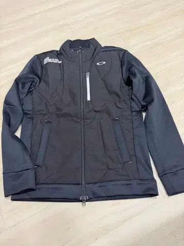 Oakley 블랙 풀 지퍼 자켓
