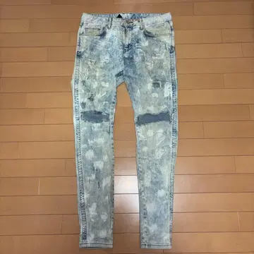 [ 인기 모델 ] REPRESENT KNEE DESTROYER 데님