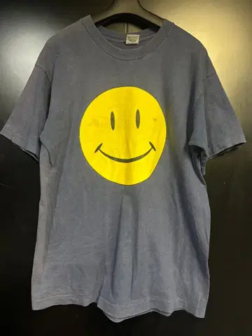 초레어 90'S 스마일T셔츠 빈티지 사이즈L USA제