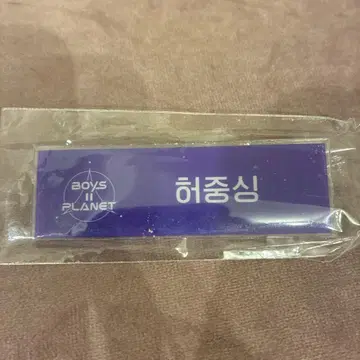 정신 네임 배지