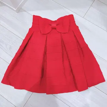 onespo 리본 스커트