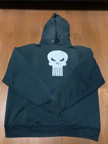 빈티지 US 후드티 마블 퍼니셔 스컬 JERZEES