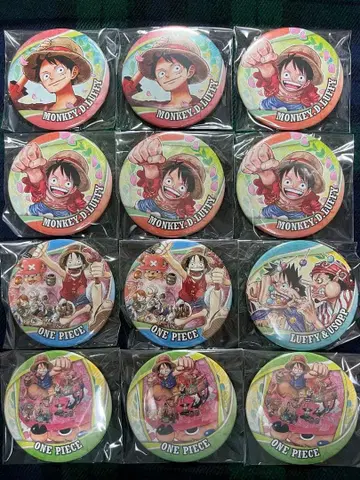 [ ONE PIECE ] 루피 컬렉션 캔뱃지 'SPRING'