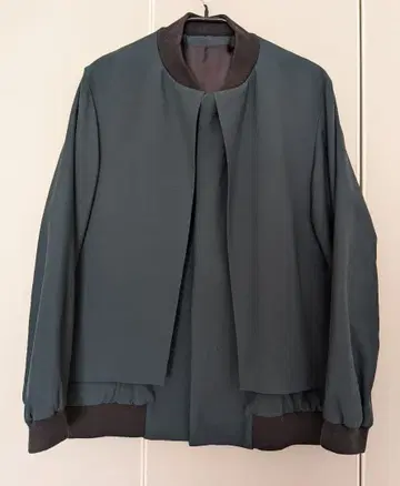 ETHOSENS/에토센스 타사 레이어드 블루종 16a/w 블랙