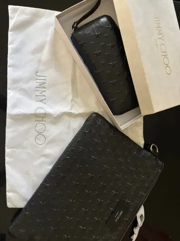 지미추 블랙 클러치백 지갑