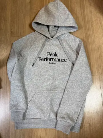 피크 퍼포먼스 오리지널 후드 그레이 S