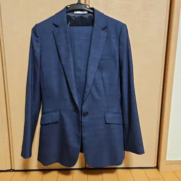 LES MUES 네이비 수트 자켓 사이즈 9 팬츠 사이즈 7