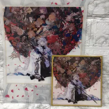 FGO 최종 재림전 글리터 아크릴 색지+클리어 파일