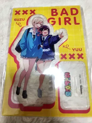 배드걸 아크릴 스탠드 멜론북스 미개봉 새상품