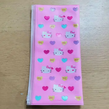 헬로키티 멀티 케이스 여권 케이스 산리오 레트로 티켓 케이스
