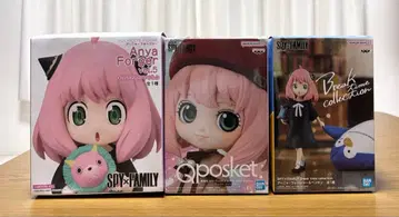 스파이 패밀리 피규어 세트