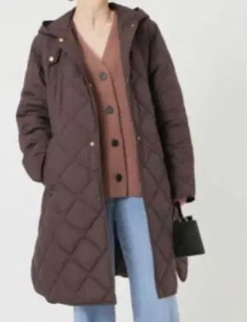 IENA 퀼팅 벤치 코트