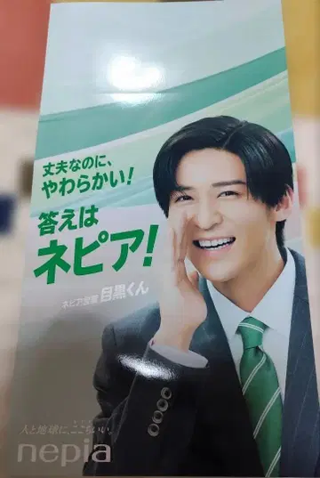 nepia 포스터 2종 세트 메구로 렌