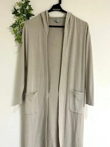 SPORTIFF 스포티후드 부착 롱 가디건 M