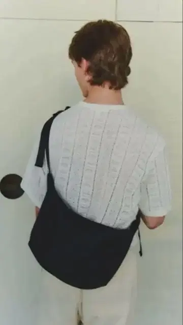 [ HAHARCHIVE ] 아크 블랙 (S) 메신저 백