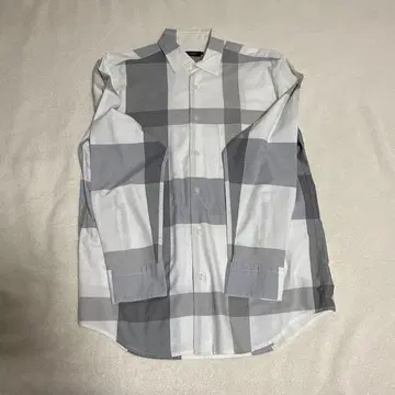 BLACK LABEL 긴팔 셔츠 체크 무늬 M 사이즈